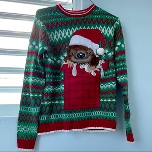 Christmas Sloth Sweater